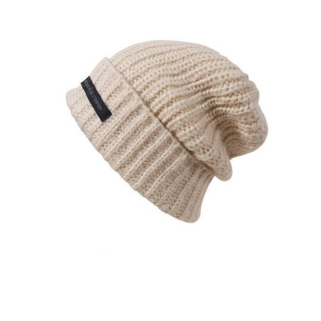 Wholesale Cute puppy embroidered warm woolen hat Beanie